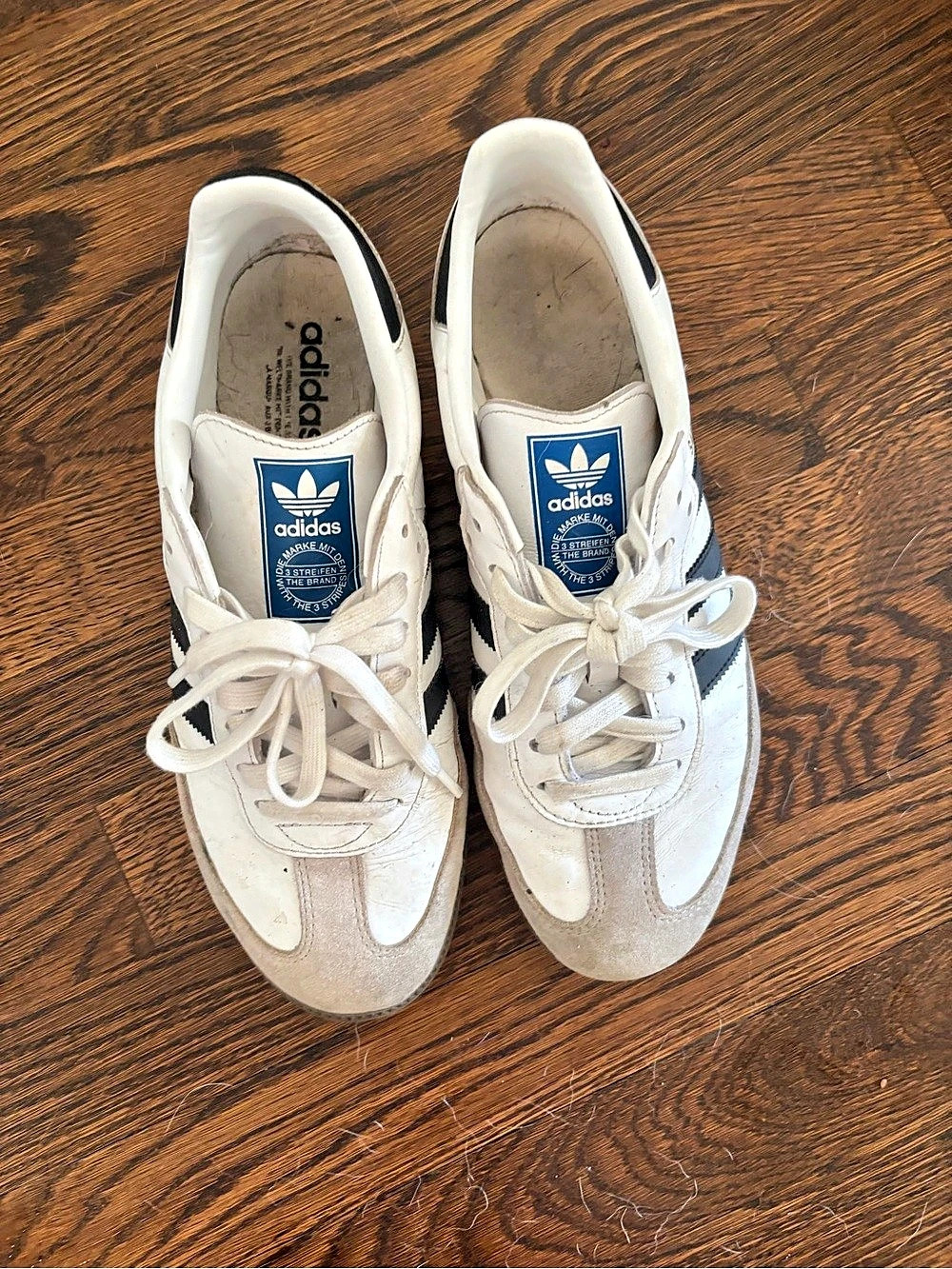 adidas Samba White & Black Sneakers